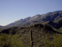 Santa Catalina Mountains north of Tucson